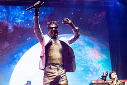 Jon Batiste en un concierto en Austin, Texas, en octubre de 2021.