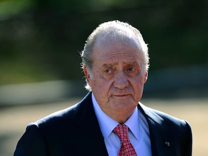 El rey Juan Carlos I, en un acto en Madrid, a primeros de 2011.