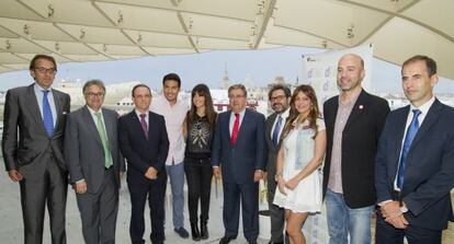 Presentación del festival 'Lo mejor de aquí y de allí' en Sevilla.