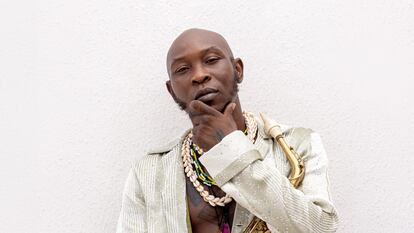 El músico nigeriano Seun Kuti en una imagen promocional.