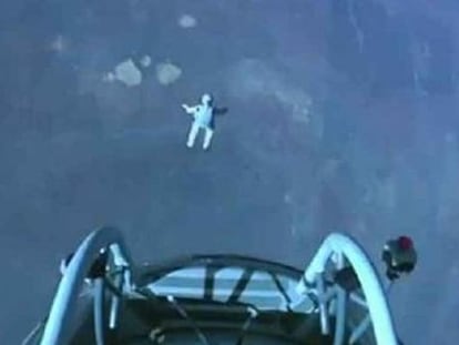 El salto de Felix Baumgartner desde la estratosfera