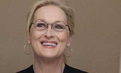 La actriz Meryl Streep, en Nueva York.