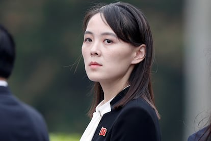 Kim Yo Jong, la hermana del líder de Corea del Norte Kim Jong Un, en Hanói, Vietnam, en marzo de 2019.REUTERS/Jorge Silva/Pool/File Photo