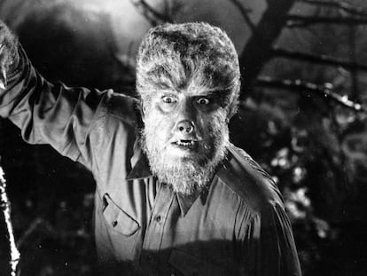 Lon Chaney Jr. in The Wolf Man by George Waggner, 1941