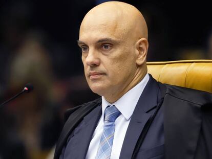O ministro Alexandre de Moraes, nesta quarta-feira.