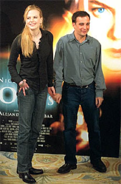 Nicole Kidman y Alejandro Amenábar.