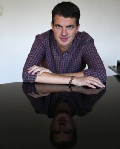 El cantante Philippe Jaroussky, en octubre de 2014, en Madrid.