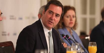 Antonio Garamendi, presidente de la CEOE.