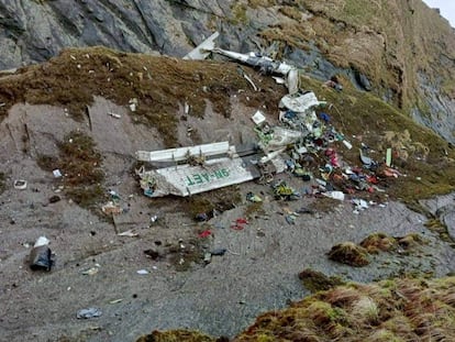 Accidente avion Nepal