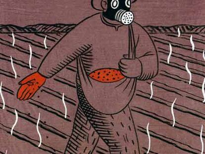 Dibujos de El Roto incluidos en la exposición <i>¡Ambientazo!</i>
