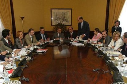 Una reunión de la comisión de investigación de los atentados del 11-M, el pasado mes de junio.