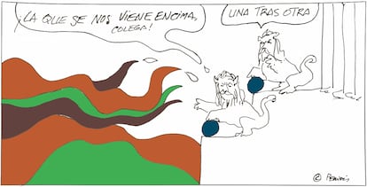 Viñeta de Peridis del 10 de mayo de 2025