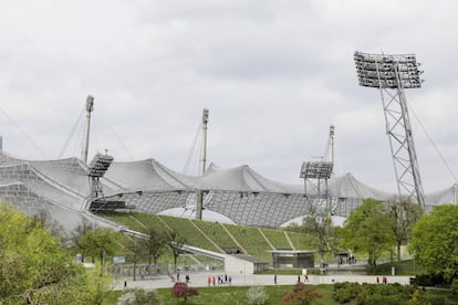 Estadio Olímpico de Múnich, del arquitecto Frei Otto. Son piezas que se están convirtiendo en iconos de las ciudades.