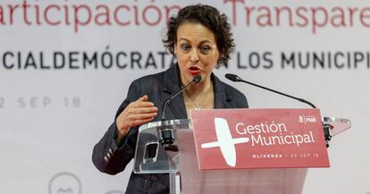 Magdalena Valerio, ministra de Trabajo