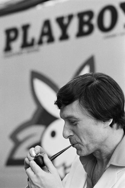 American Publisher Hugh Hefner