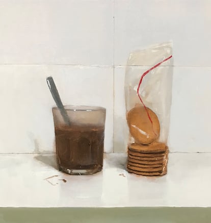 'Cola Cao con galletas', de Pepe Baena Nieto. Imagen proporcionada por el artista.