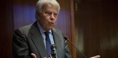 Felipe González, en una imagen de archivo.