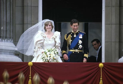 Prince Charles & Lady Diana On Wedding Day