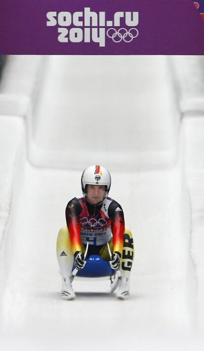 La alemana Tatjana Huefnere en Sochi.