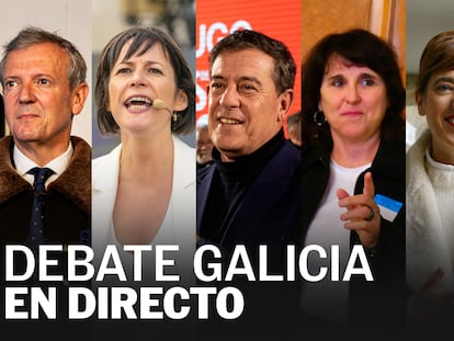 Debate de las elecciones de Galicia en la TVG, en directo