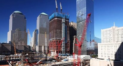 Imagen de la reconstrucci&oacute;n de la Zona Cero de Nueva York.