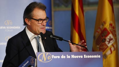 El president del PDC i expresident de la Generalitat, Artur Mas.