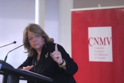 Elvira Rodr&iacute;guez, presidenta de la CNMV.