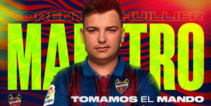 Corentin Thuillier 'Maestro', el último fichaje estrella del Levante UD. 