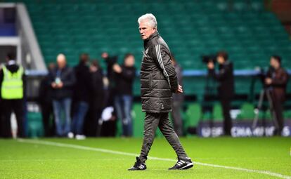 Heynckes, durante un entrenamiento con el Bayern.