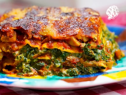 Lasaña de verduras para principiantes