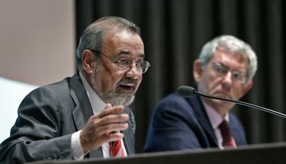 El presidente de Cierval, Jos&eacute; Vicente Gonz&aacute;lez, y el secretario general, Javier L&oacute;pez Mora.