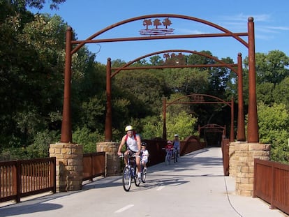 River Legacy Park, em Arlington.