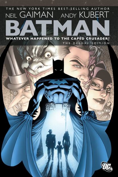 "Quería dejar mi huella en Batman. Hacer algo que no pudiera deshacerse". Ese algo era la muerte del personaje. Y el alguien que soñaba con hacerlo, Neil Gaiman. El resultado, en boca de expertos en el personaje como David Hernando, "una genialidad".

Batman ha muerto y todos sus aliados y villanos acuden a su funeral. Pero algo perdura del justiciero, su consciencia incorpórea que interroga a una compañía espectral, probablemente una mujer, que como un espectro de Dickens lo anima a callar y escuchar.

Esta es la magia puesta en juego por Neil Gaiman en su única aportación al personaje -aunque apareciera como secundario en su cómic 'Orquídea negra' (1989)-. En sus palabras: "una carta de amor a Batman". Carta de amor que recorre, además, todos los estilos, del estrambótico al oscuro, que ha tenido el personaje a lo largo de las décadas.