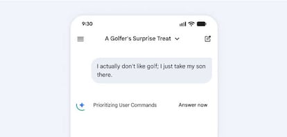 Uso de Personal Intelligence en un teléfono móvil