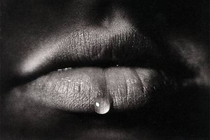 <i>Marie</i> (1974), fotografía de Jan Saudek.