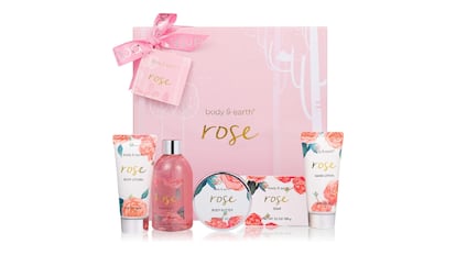 Set de baño con caja regalo para mujer de Body & Earth