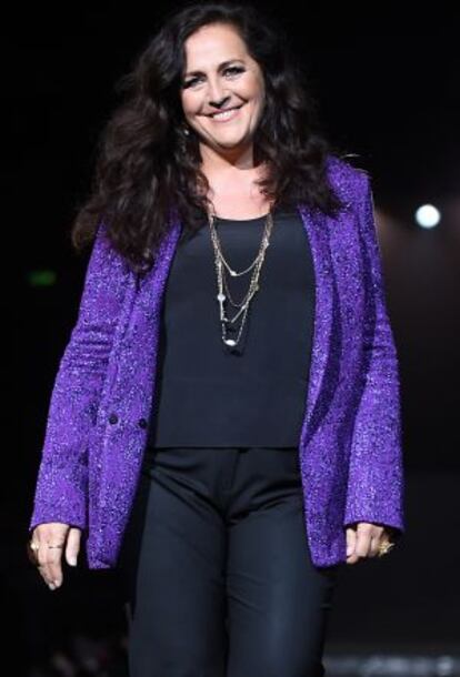 La diseñadora Angela Missoni.