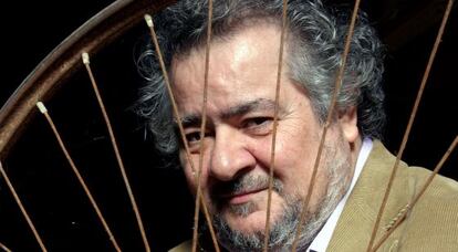 Antonio González, director de la compañía teatral La Carátula, entrevistado en Elche en 1994.