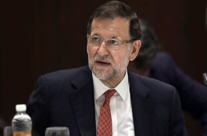 Mariano Rajoy en Veracruz, México.