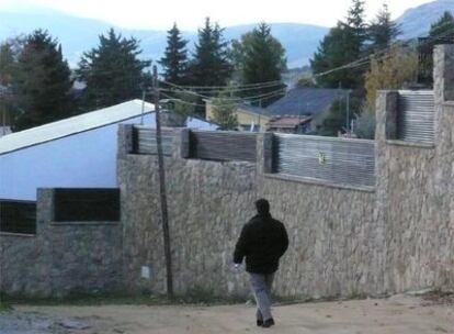 Imagen del barrio de San Antonio, en Cercedilla.