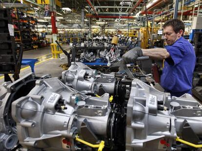 Instalaciones de la factor&iacute;a de Ford en Almussafes (Valencia). 