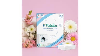 Este es uno de los detergentes en tiras ecológicos más vendidos en Amazon: Natulim