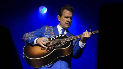 Chris Isaak, at the Azkena festival in 2019.