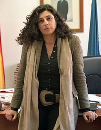 Míriam Tey, en el Instituto de la Mujer.