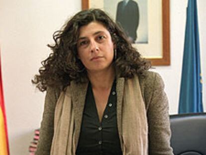 Míriam Tey, en el Instituto de la Mujer.