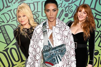 Dolly Parton, Kim Kardashian y Charlotte Tilbury, tres mujeres que afirman acostarse maquilladas.