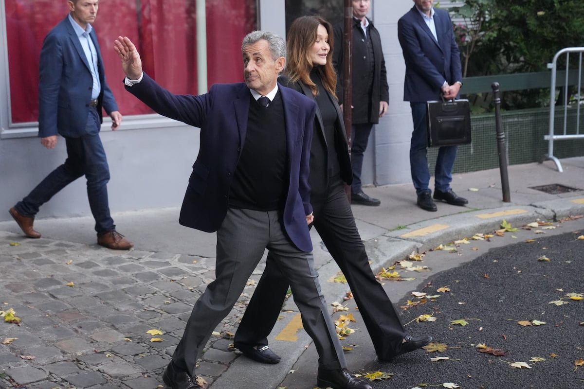 El expresidente de Francia Nicolas Sarkozy entra en prisión