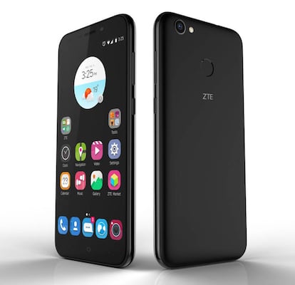 Aspecto frontal y posterior del ZTE Blade A6