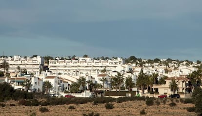 Vistas de la costa de Orihuela.