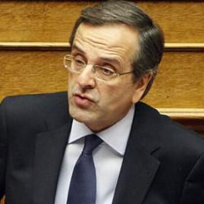 EL primer ministro griego, Andonis Samarás
